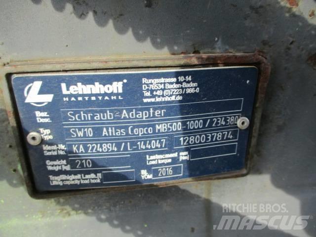 Lehnhoff MS 10 Greito sujungimo jungtys