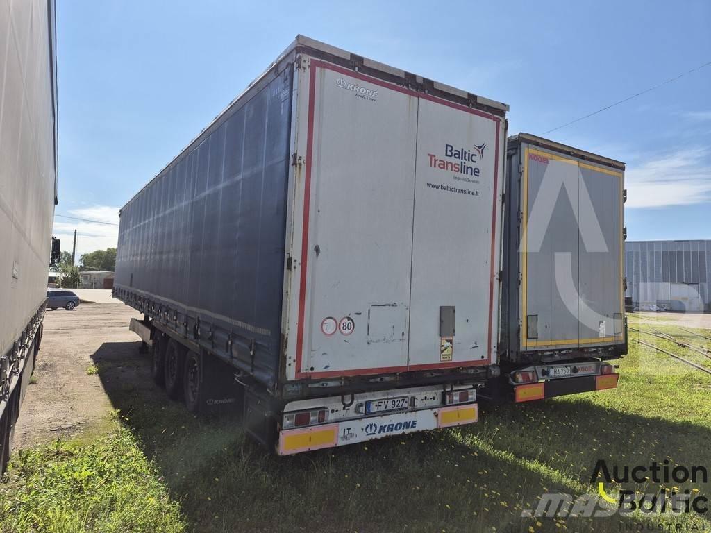 Krone SD Tentinės puspriekabės