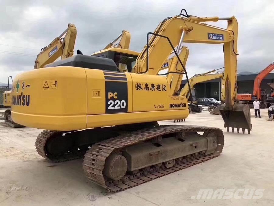 Komatsu pc220-7 Vikšriniai ekskavatoriai