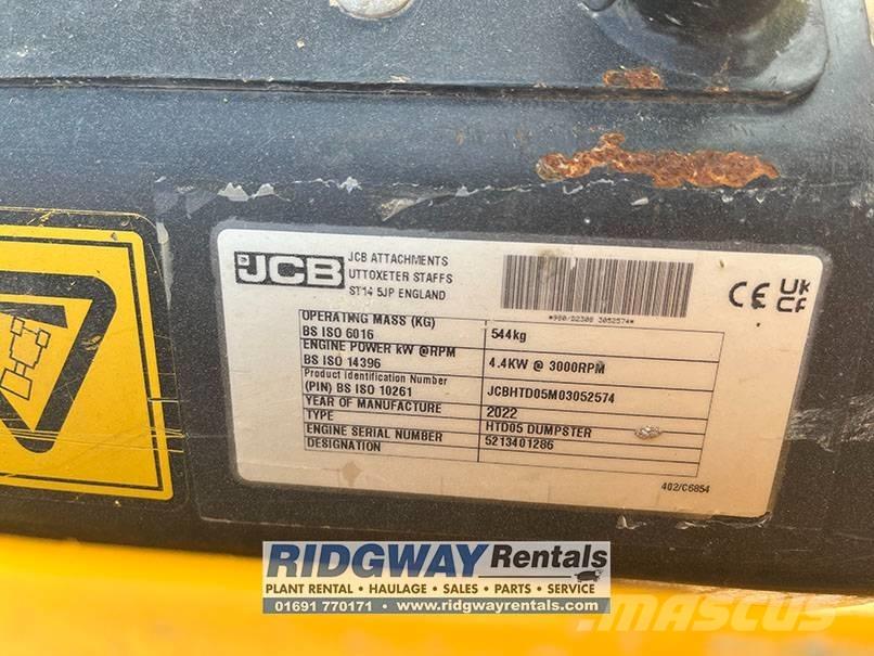 JCB HT D5 Vikšrinė savivartė technika