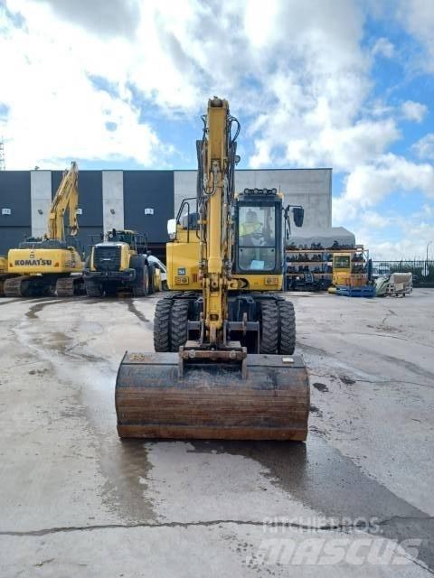 Komatsu PW138MR-11E0 Ratiniai ekskavatoriai