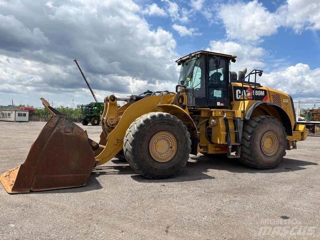 CAT 980 M Naudoti ratiniai krautuvai