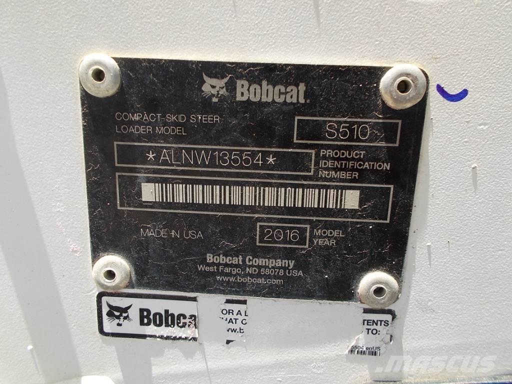 Bobcat S510 Krautuvai su šoniniu pasukimu