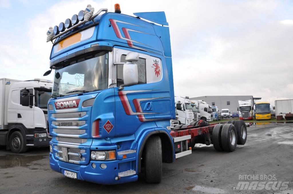 Scania R730 LB6X2MNB Važiuoklė su kabina
