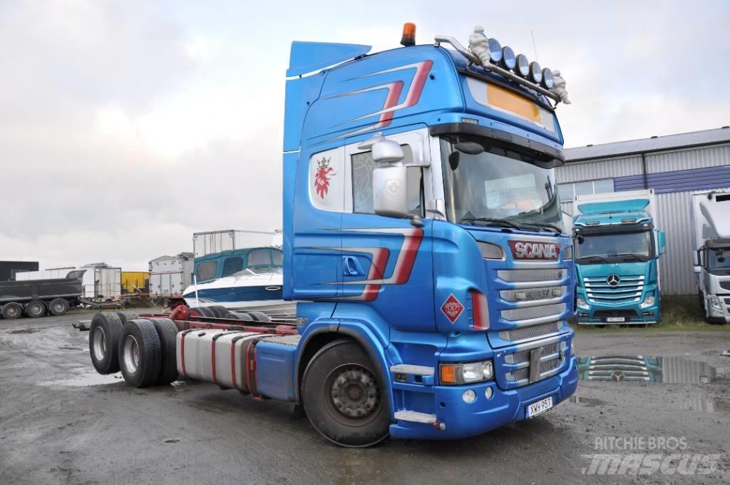 Scania R730 LB6X2MNB Važiuoklė su kabina