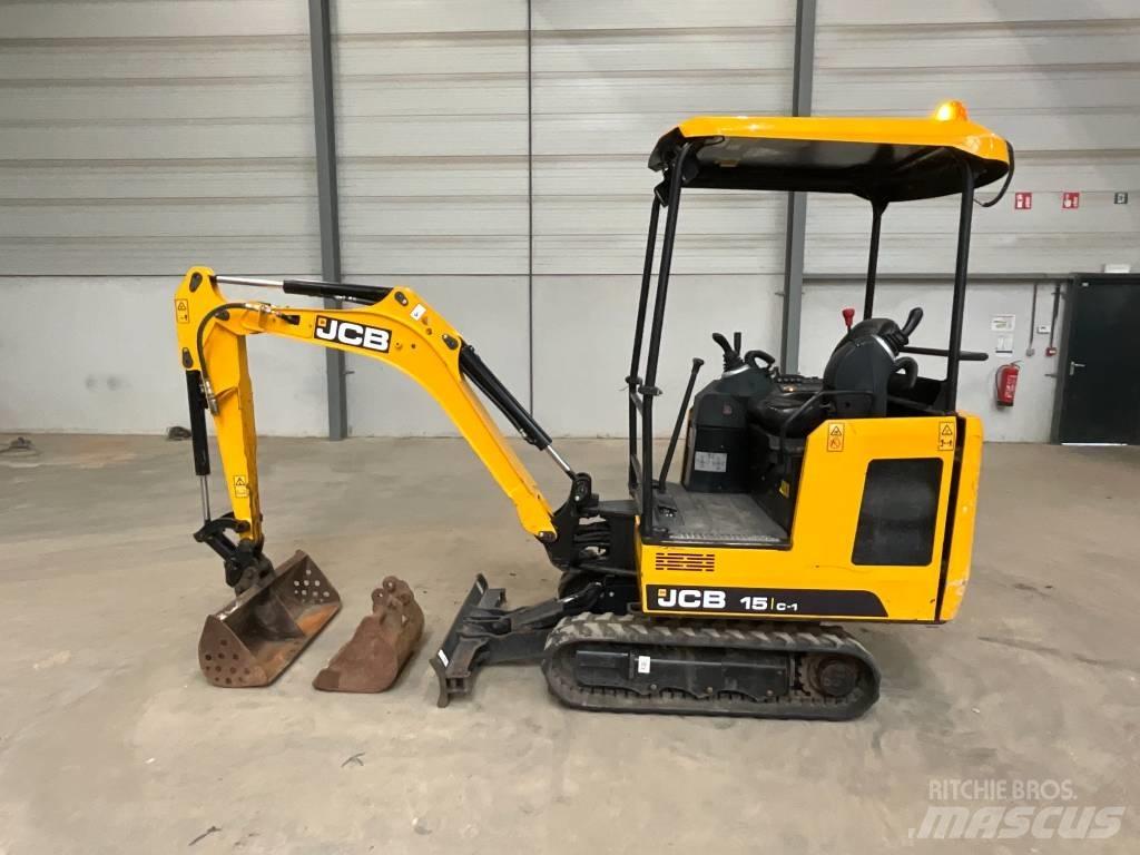 JCB 15 C-1 Mini ekskavatoriai < 7 t
