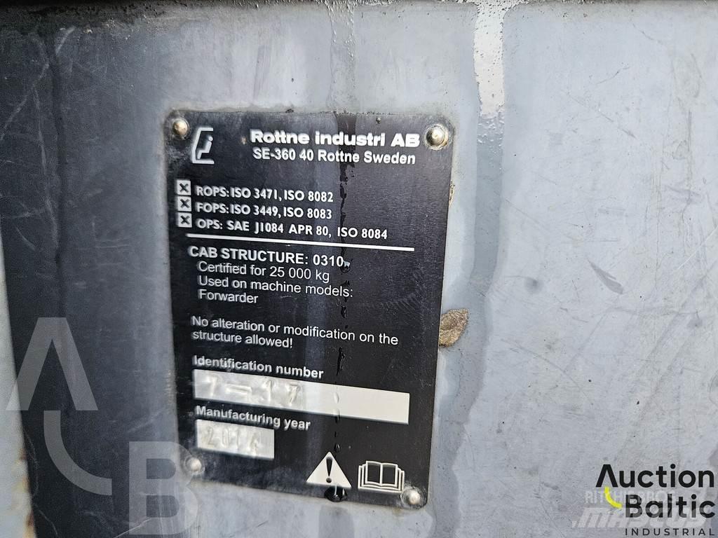 Rottne F10 Naudoti miškovežiai (Forvarderiai)