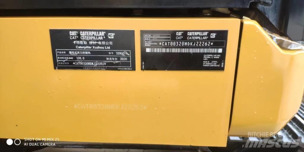 CAT 2021 CAT 320GC Ratiniai ekskavatoriai