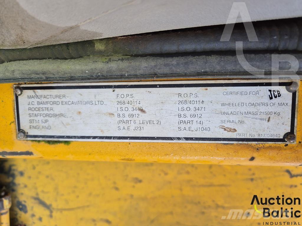 JCB 456 B ZX Naudoti ratiniai krautuvai