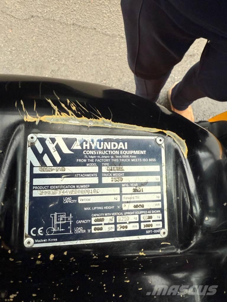 Hyundai 50 DN-9 VB Dyzeliniai krautuvai