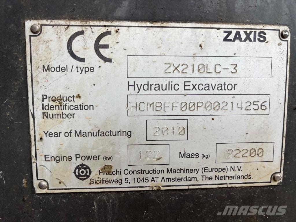 Hitachi ZX 210-3 Vikšriniai ekskavatoriai