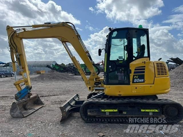 Komatsu PC 80 MR Vidutinės galios ekskavatoriai 7-12 t