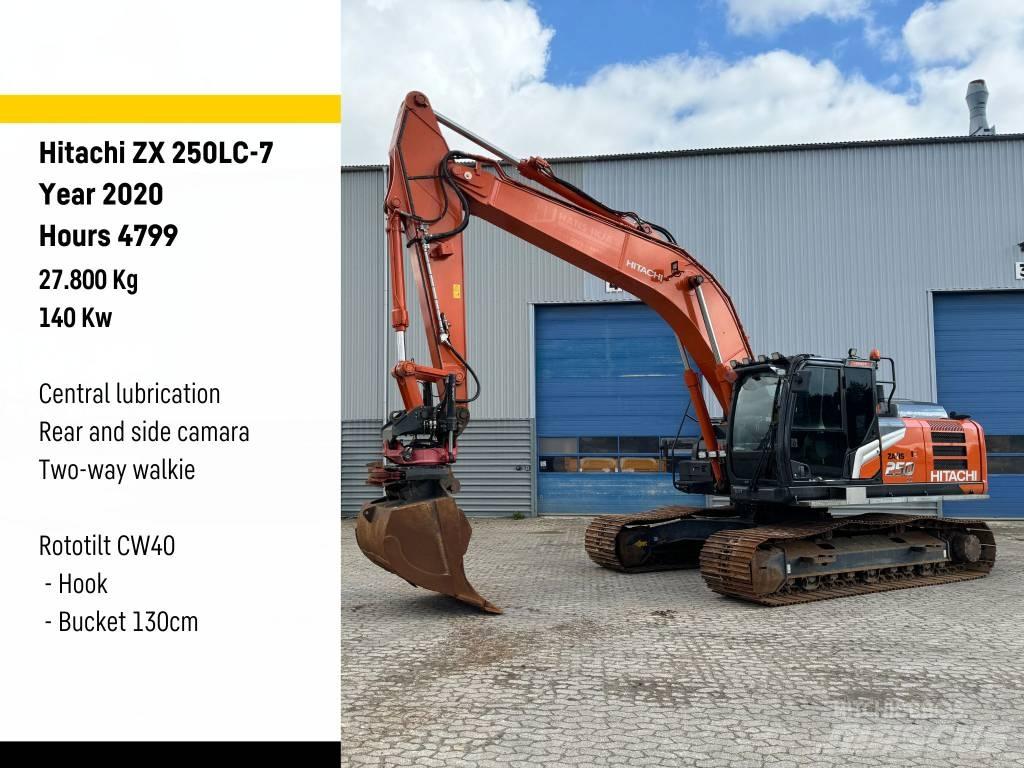 Hitachi ZX250-7 Vikšriniai ekskavatoriai