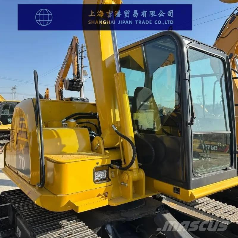 Komatsu PC 70 Vikšriniai ekskavatoriai