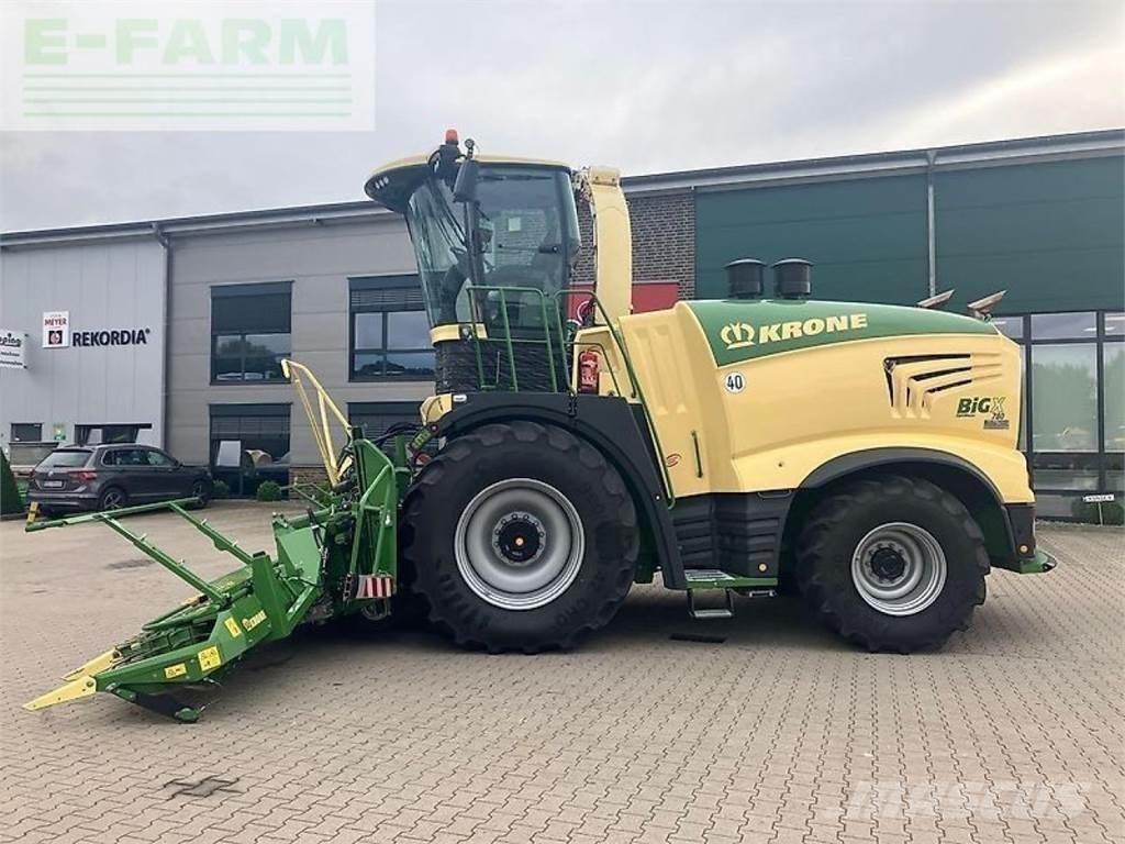 Krone big x 780 Pašarų ruošimo technika