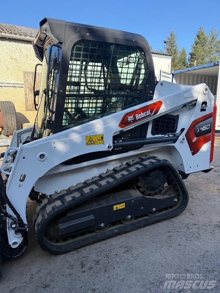 Bobcat T 450 Krautuvai su šoniniu pasukimu