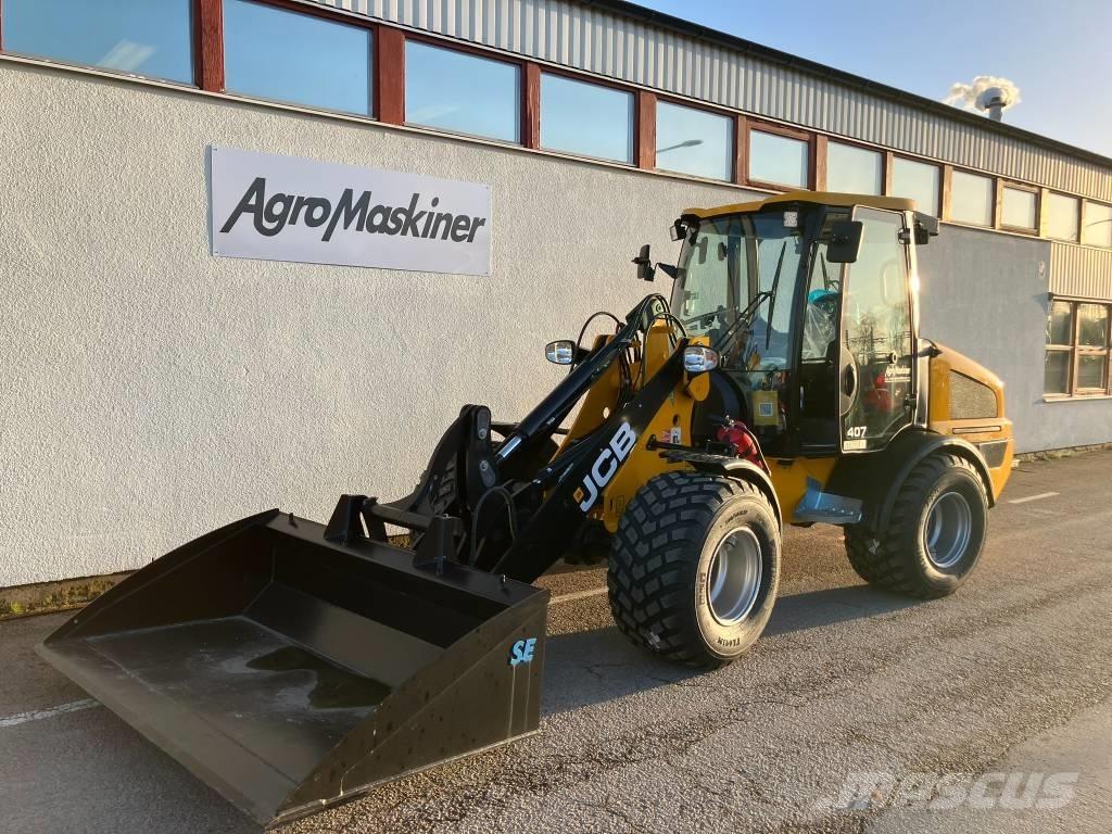 JCB 407 Naudoti ratiniai krautuvai