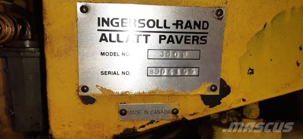 Ingersoll Rand 350 P Asfalto klotuvai
