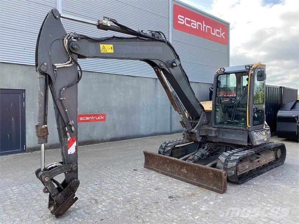 Volvo ECR88 Ratiniai ekskavatoriai