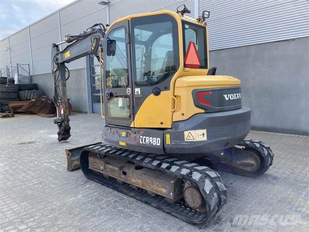 Volvo ECR88 Ratiniai ekskavatoriai