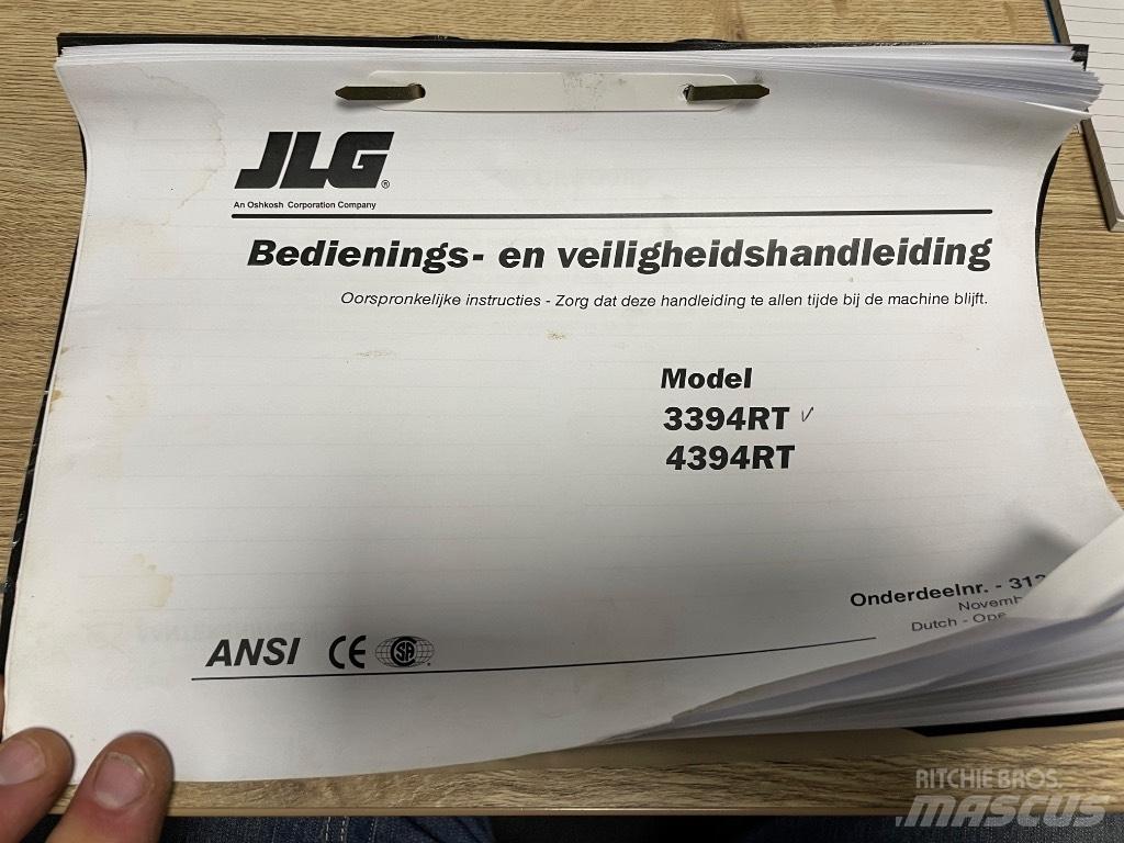 JLG 3394 RT Žirkliniai keltuvai