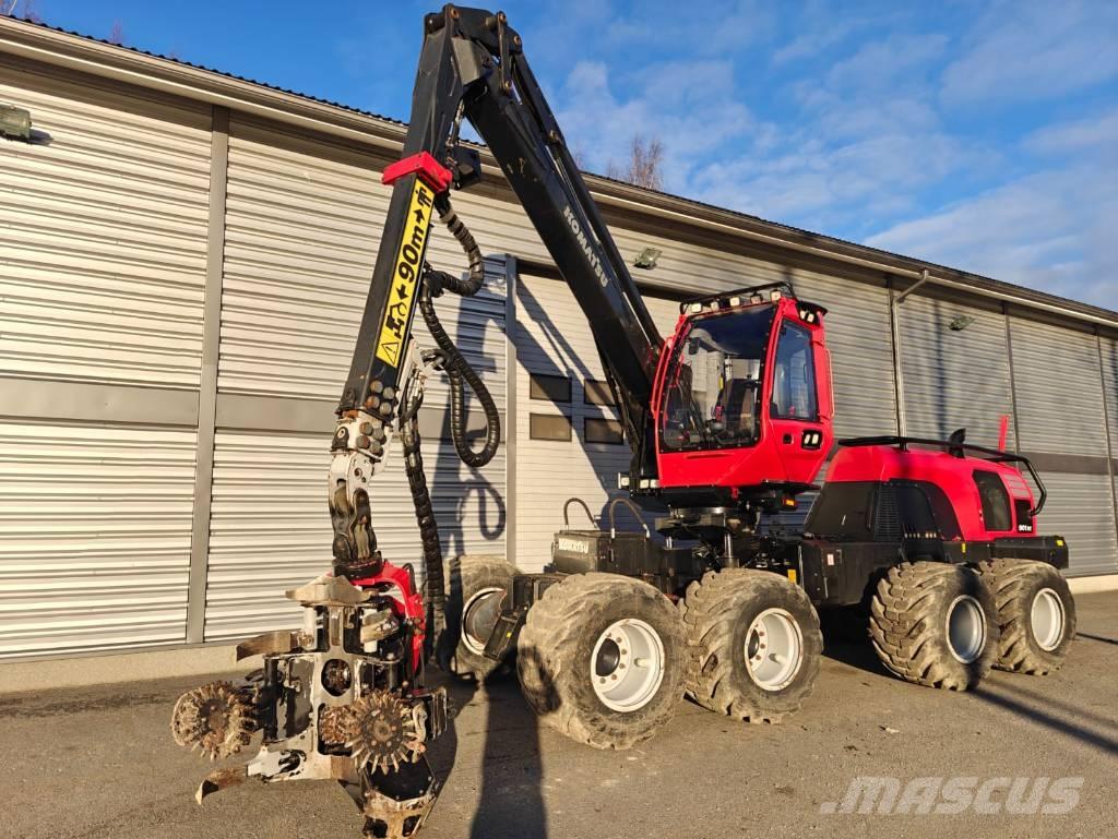 Komatsu 901 XC Miško technika (Harvesteriai)