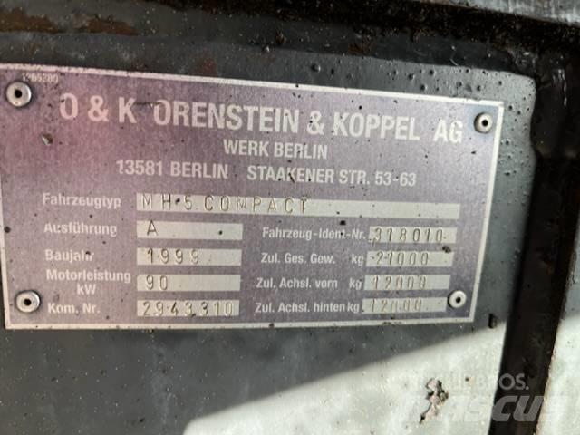 O&K MH 5 Compact Ašys