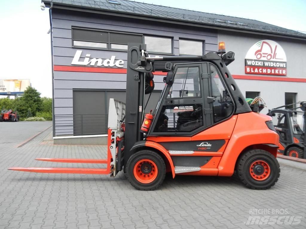 Linde H80T-03 LPG (dujiniai) krautuvai