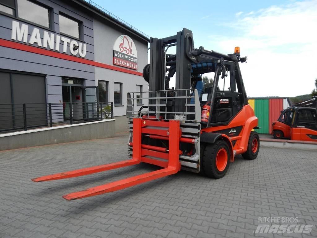 Linde H80T-03 LPG (dujiniai) krautuvai