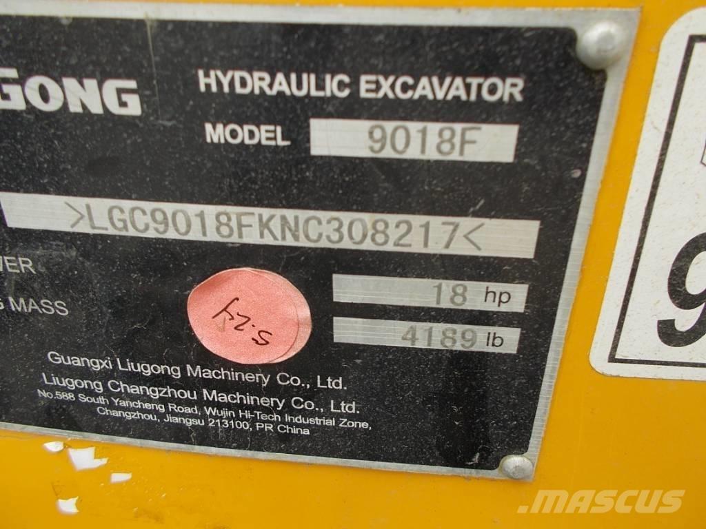 LiuGong 9018 F Mini ekskavatoriai < 7 t
