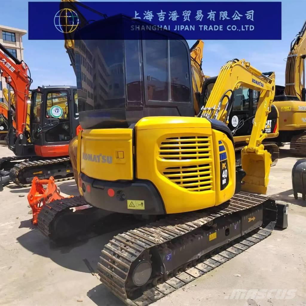Komatsu PC 40 Vikšriniai ekskavatoriai
