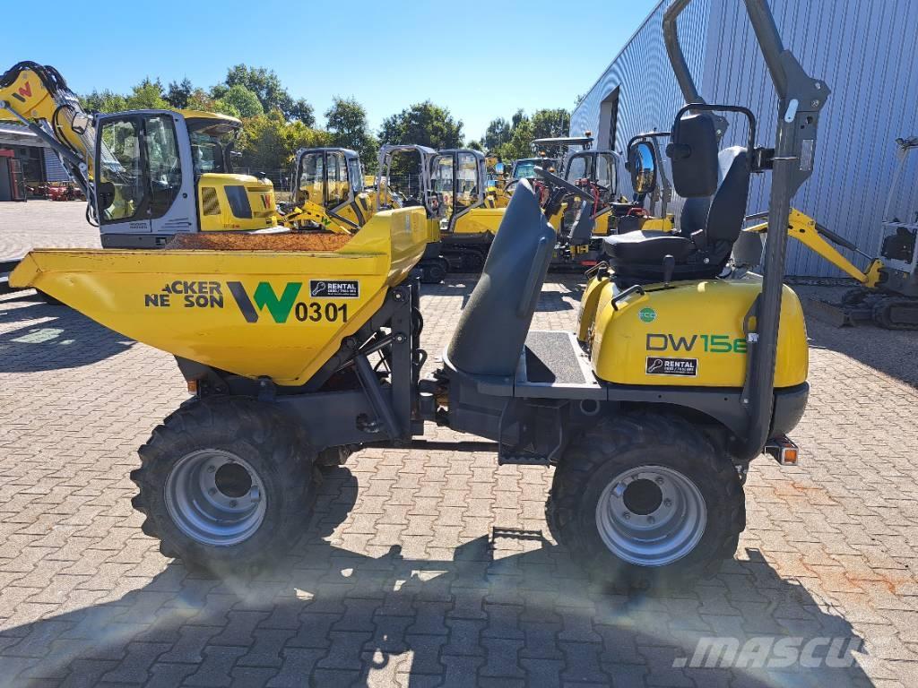 Wacker Neuson DW15e Statybiniai savivarčiai sunkvežimiai