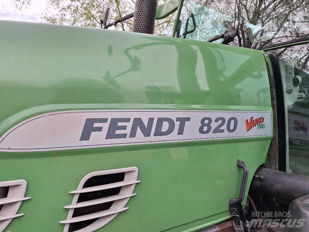 Fendt 820 Vario TMS Traktoriai