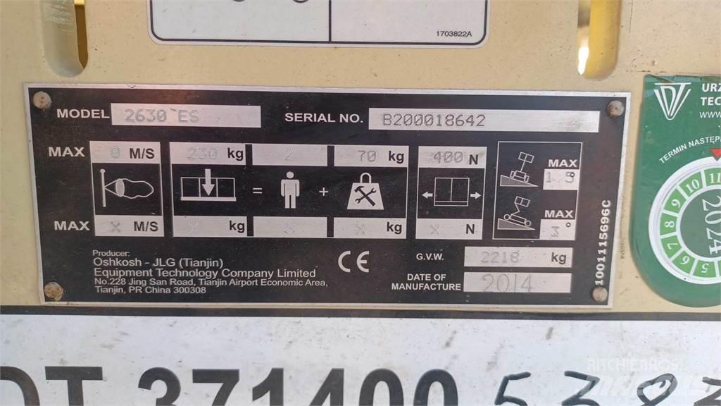 JLG 2630ES Žirkliniai keltuvai