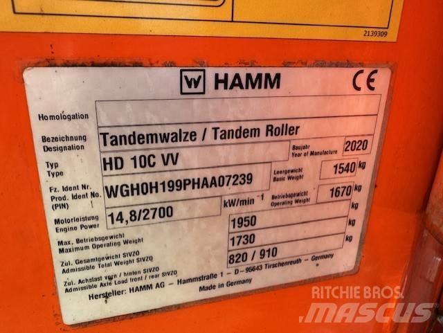  ''SÅLD'' Hamm HD 10 C Porinių būgnų volai