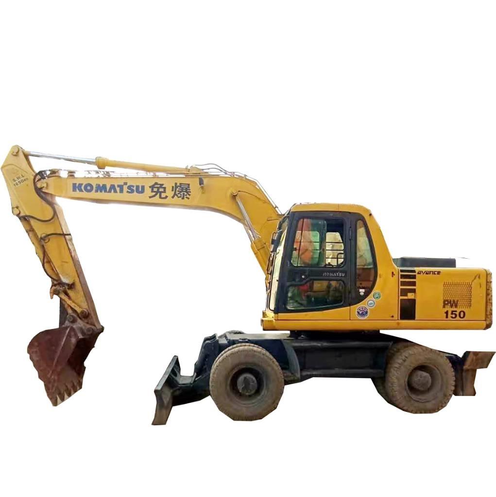 Komatsu PC150W-6 Ratiniai ekskavatoriai