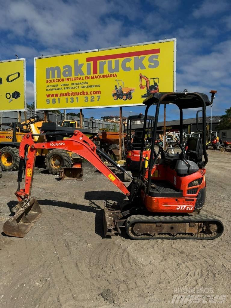 Kubota U 17-3 Mini ekskavatoriai < 7 t