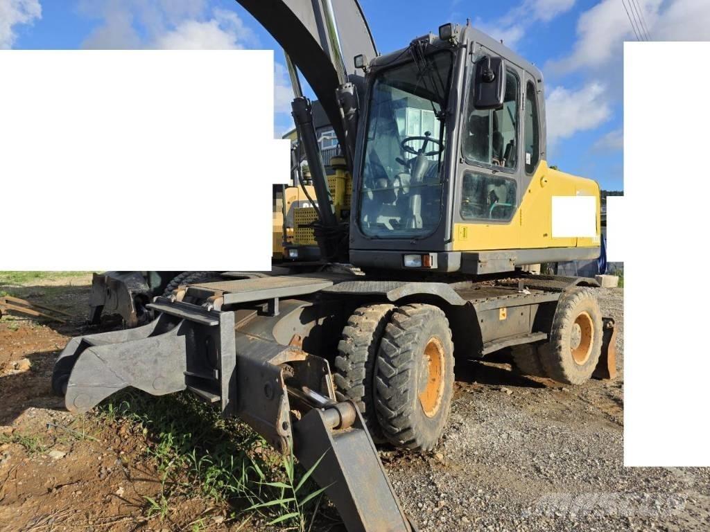 Volvo EW 205 D Ratiniai ekskavatoriai