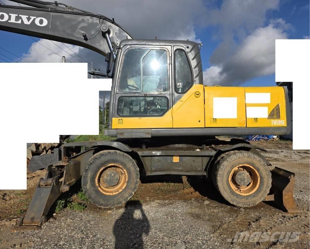 Volvo EW 205 D Ratiniai ekskavatoriai