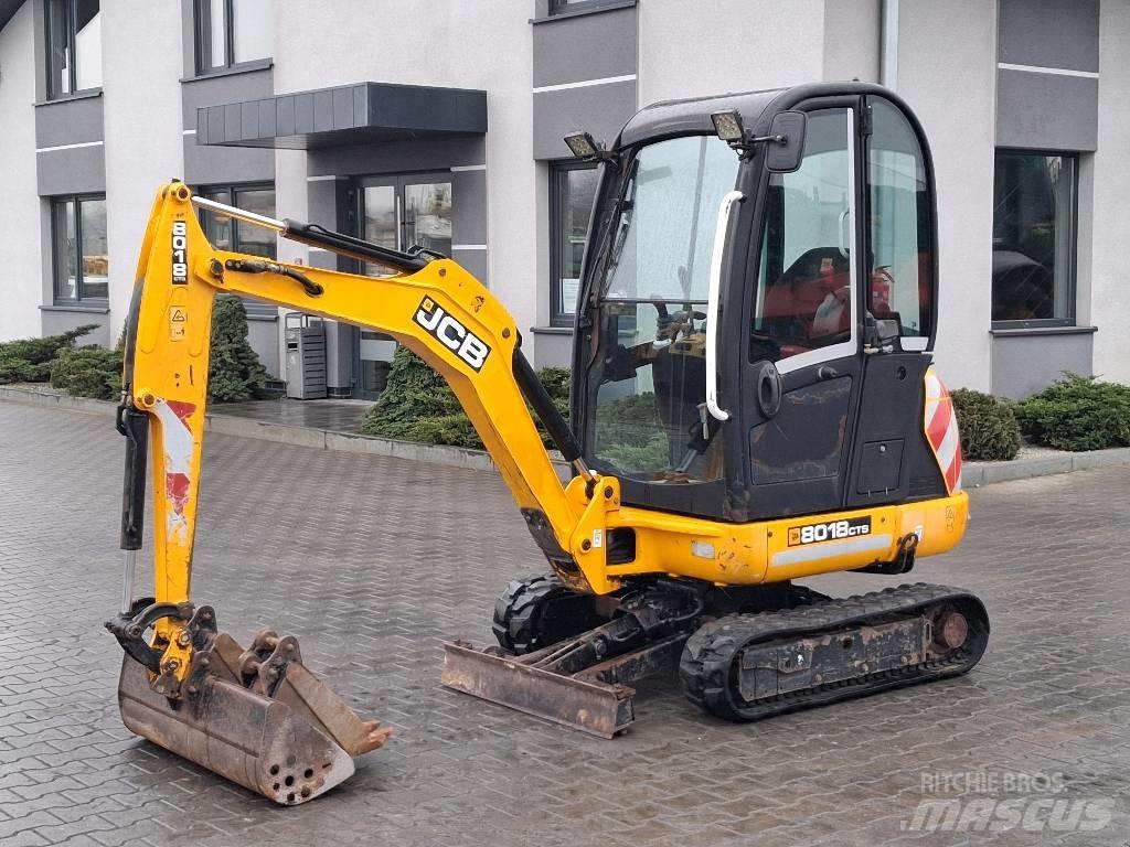 JCB 8018 CTS Mini ekskavatoriai < 7 t