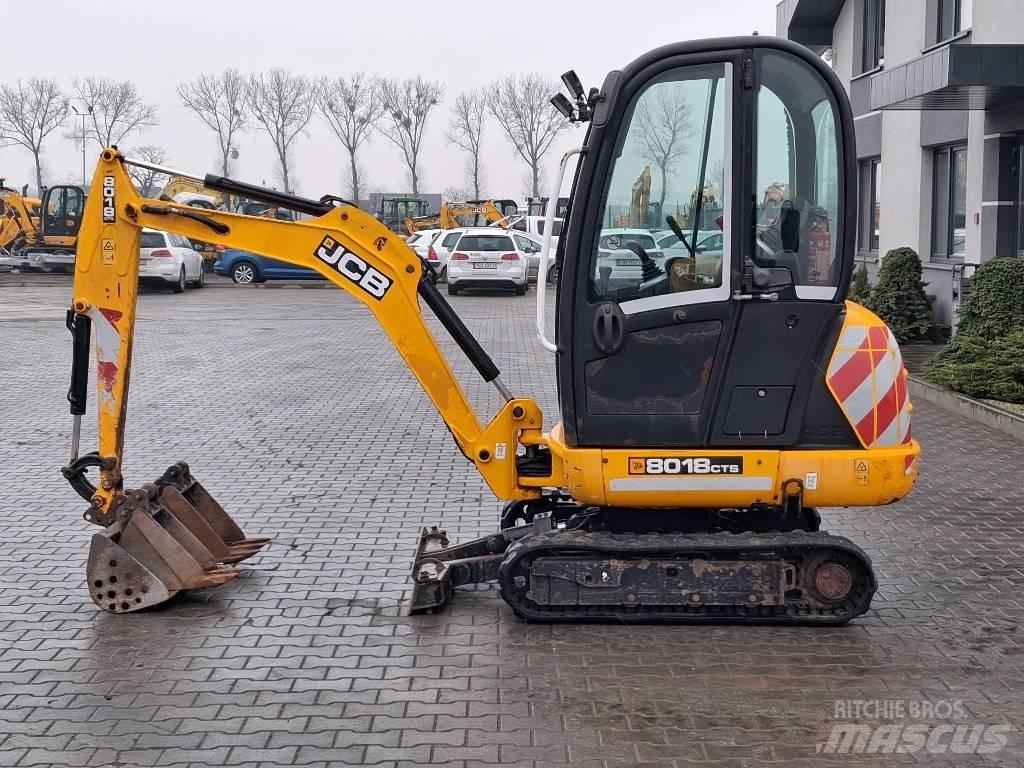 JCB 8018 CTS Mini ekskavatoriai < 7 t