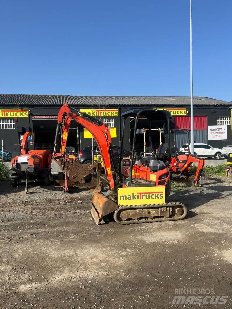 Kubota U 17-3 Mini ekskavatoriai < 7 t