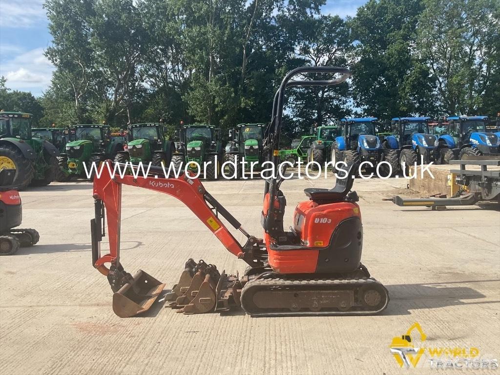 Kubota U 10-3 Mini ekskavatoriai < 7 t