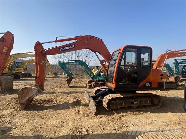 Doosan DX80 Mini ekskavatoriai < 7 t