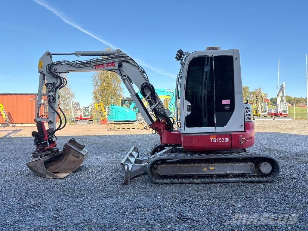 Takeuchi TB153FR Mini ekskavatoriai < 7 t