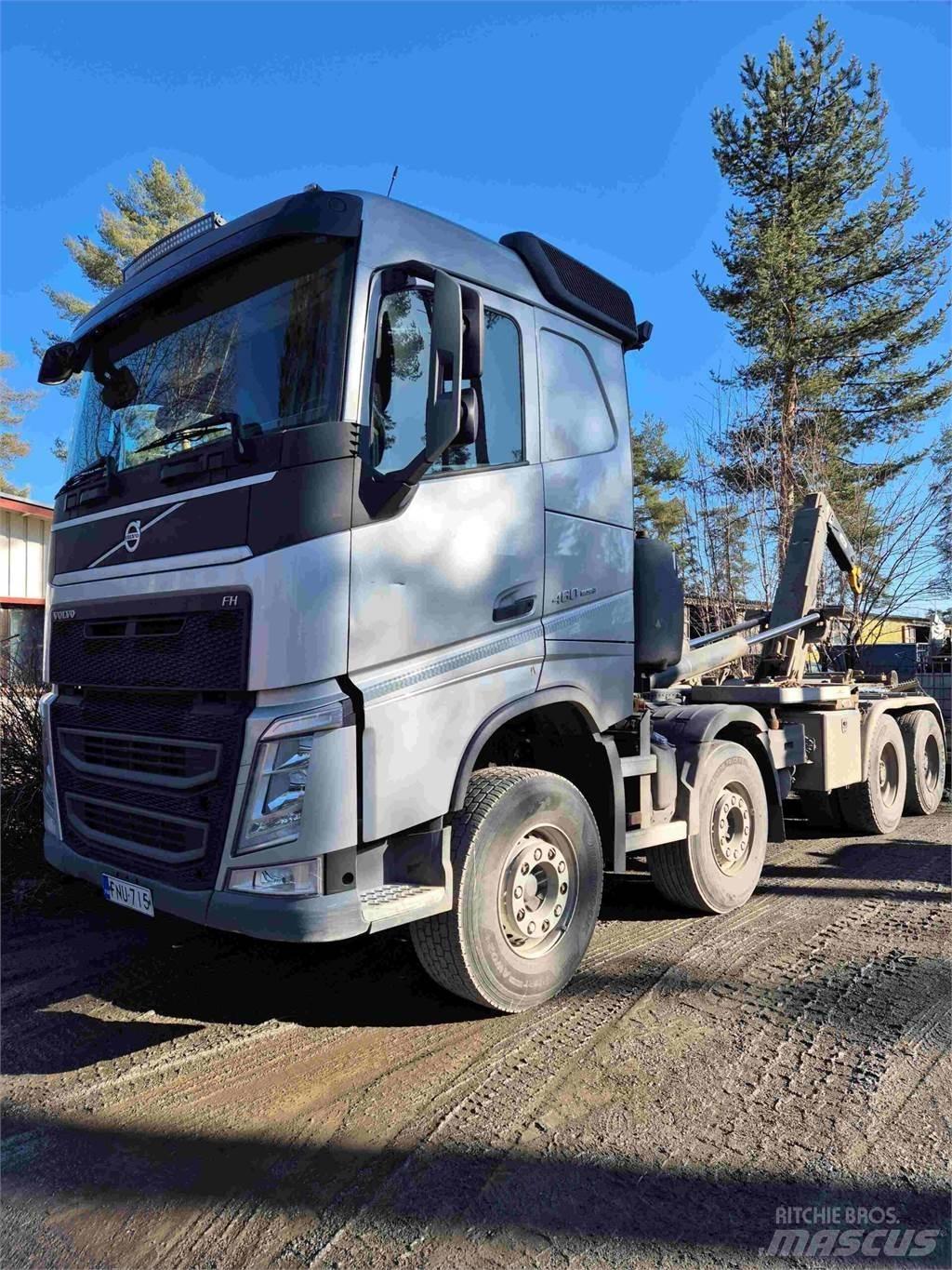 Volvo FH460 Sunkvežimiai su keliamuoju kabliu