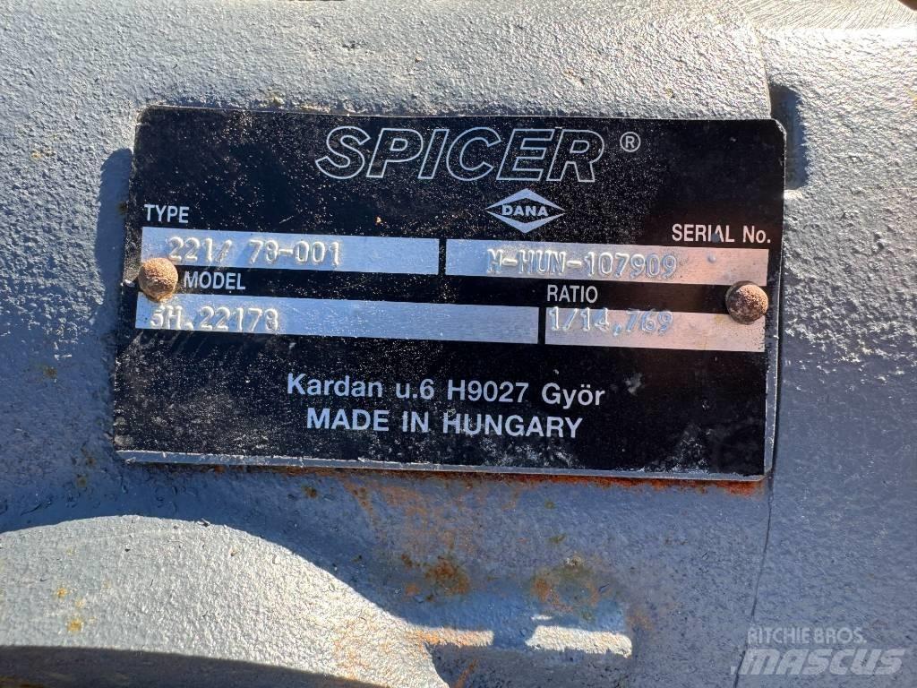 Spicer Dana 211 / 221 Ašys