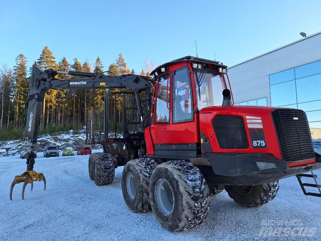 Komatsu 875 Naudoti miškovežiai (Forvarderiai)