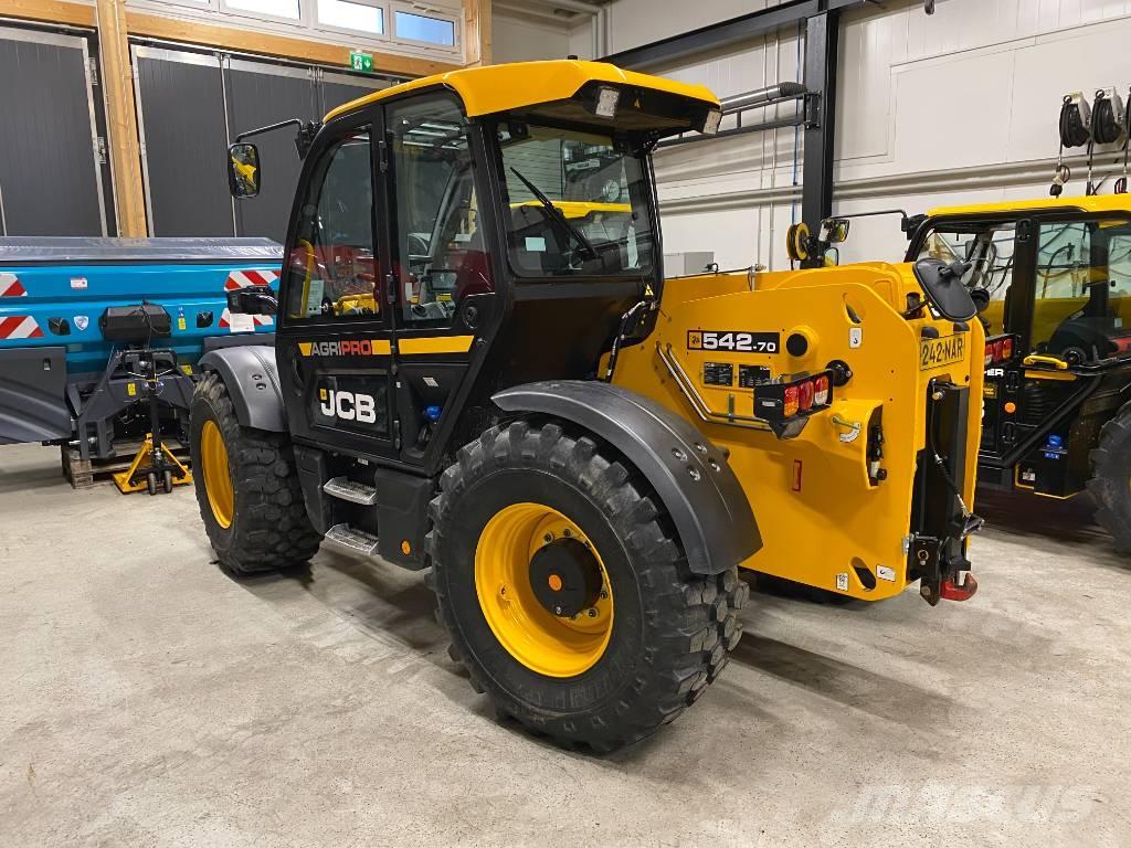 JCB 542-70 Agri Pro Teleskopiniai krautuvai žemės ūkiui