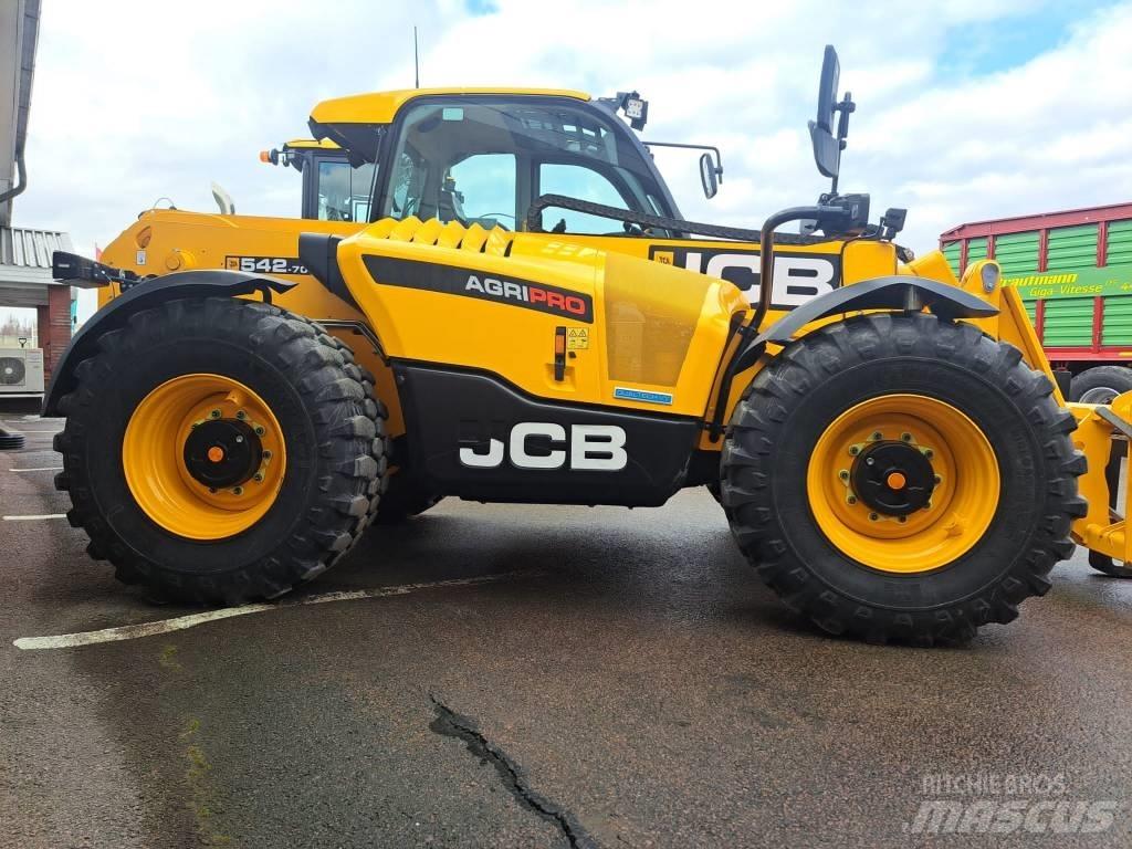 JCB 542-70 Agri Pro Teleskopiniai krautuvai žemės ūkiui